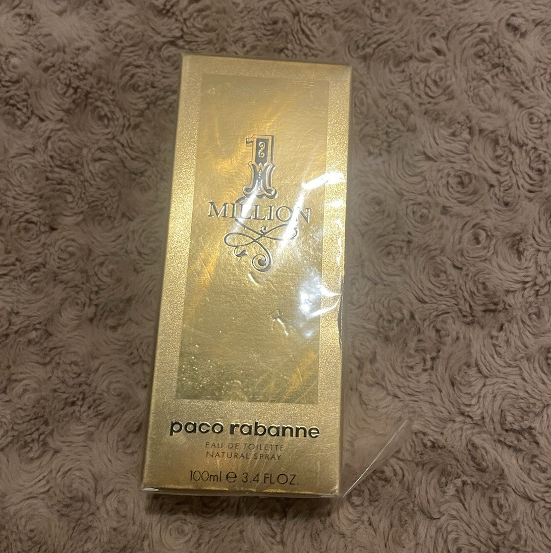 Paco Rabanne 1 Million Eau de Toilette Spray, Regular Size 3.4 fl oz