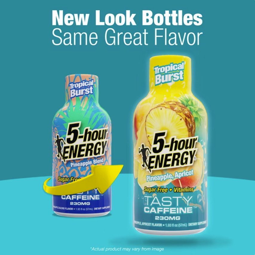 5-hour ENERGY Shot, Extra Strength, Tropical Burst, 30 Count