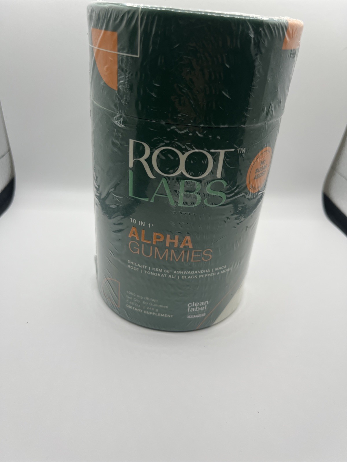 Root Labs Alpha Gummies, 4000mg Shilajit, 10-in-1 Blend, 60 Gummies Exp 02/2027
