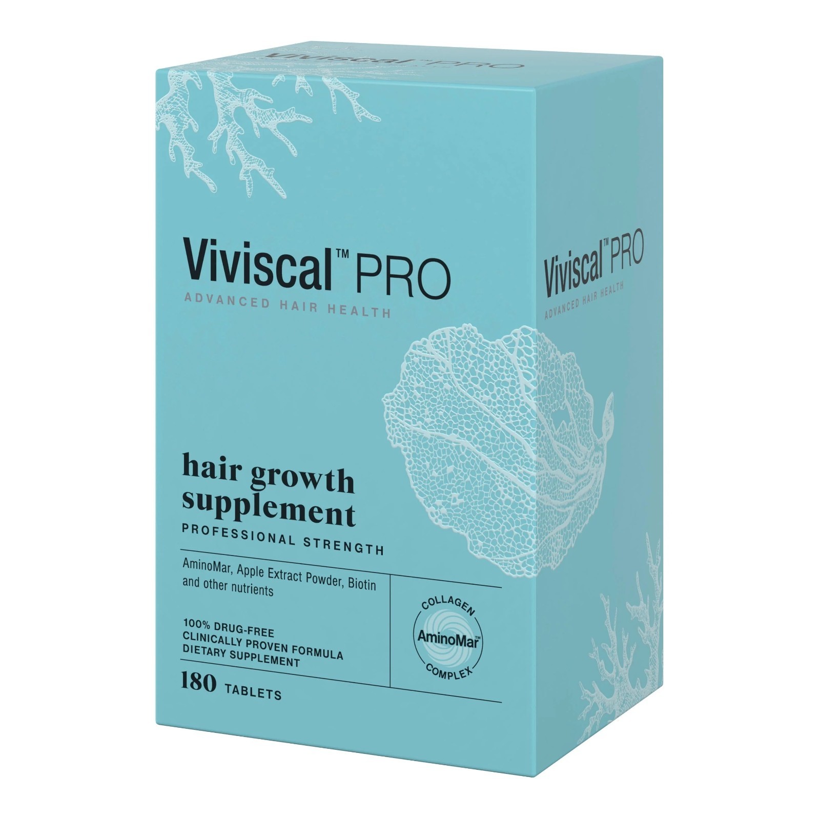 Viviscal Pro. Hair Growth Supplement 180 Count