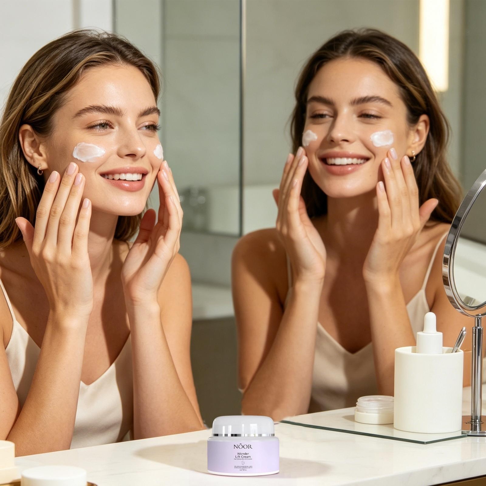 Noor Wonder Lift Cream for Women, Natural 1 Fl Oz/30ML (Pack of 1)