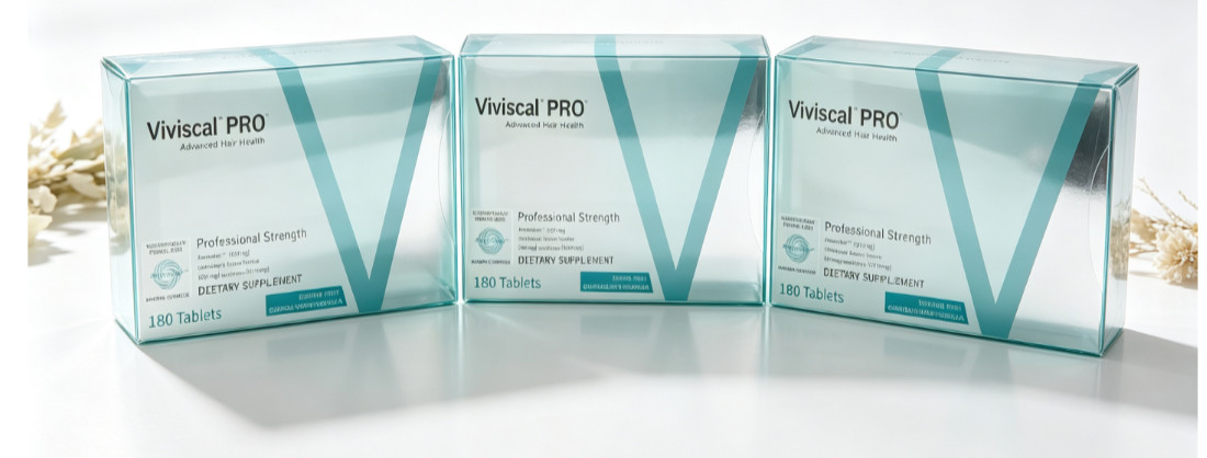3 Pack Viviscal PRO Professional Strength Hair Health Supplement 180 Tablets Eac