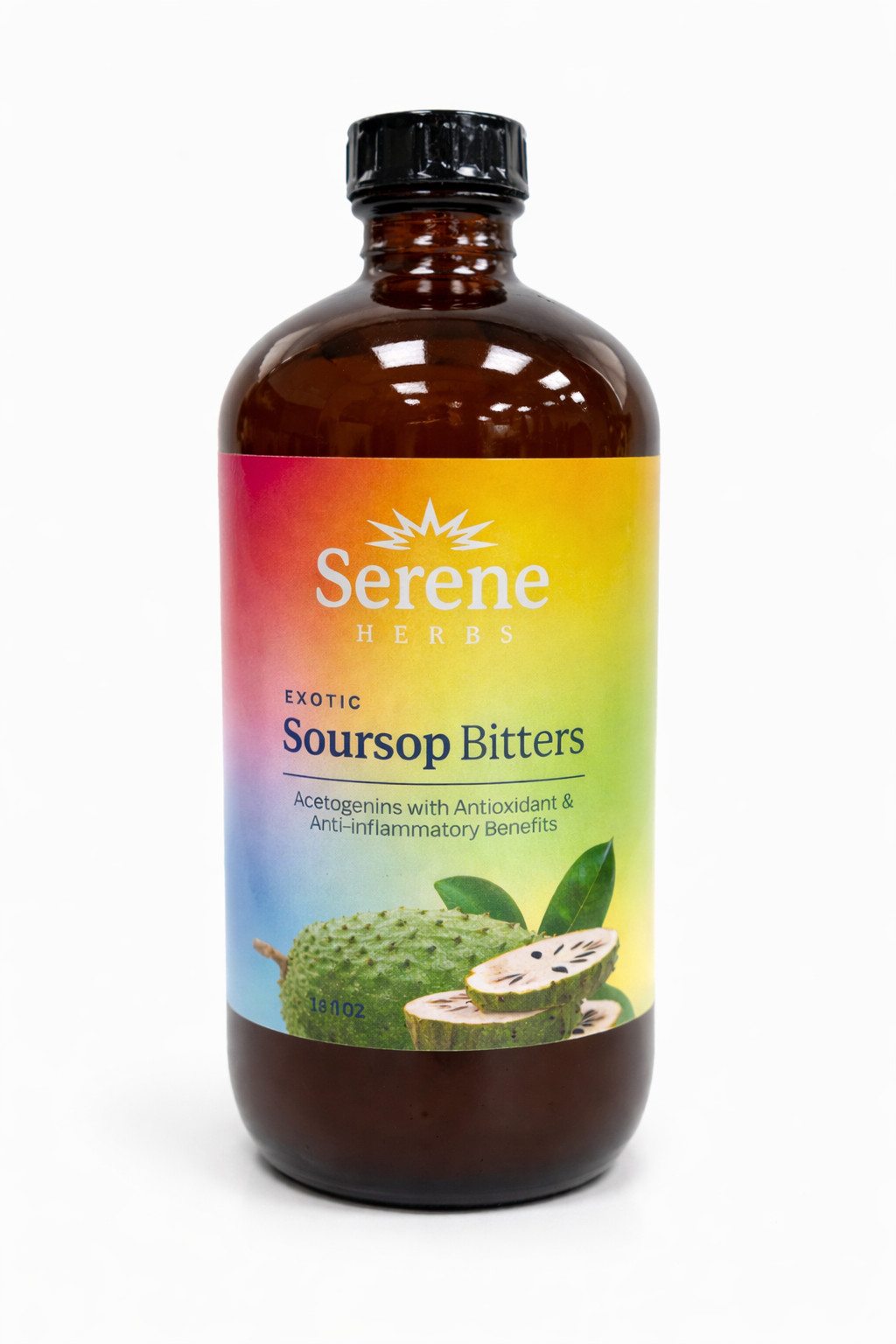 Soursop Bitters Pure 16 oz 100% Natural Detox Herb