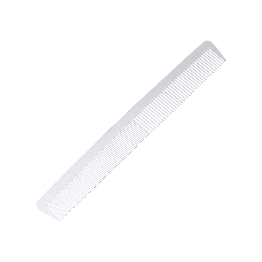 2PCS Steel Comb Hair Salon Comb Metal Teasing Combs Hair Fine Teeth Travel