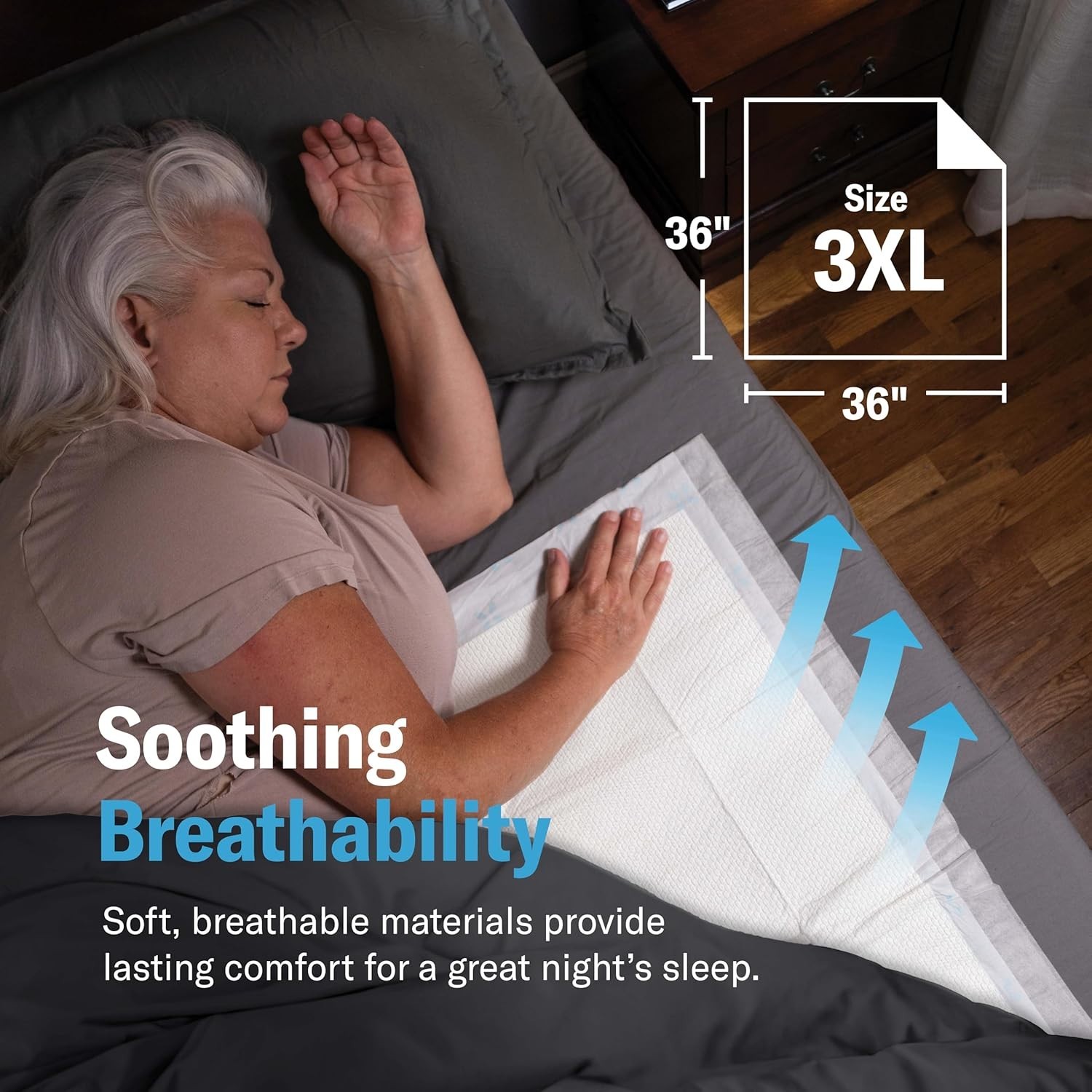 Chucks® MAX+ Hospital Bed Pads Disposable Adult 36 x 36 Incontinence Pads – XXX-