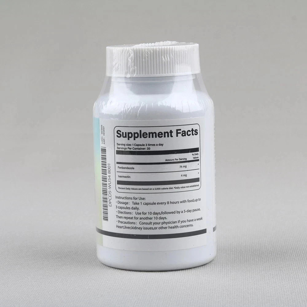 2Pcs ParaPurge Advanced Parasite Cleanser – Gut Health Support 60 Capsules New
