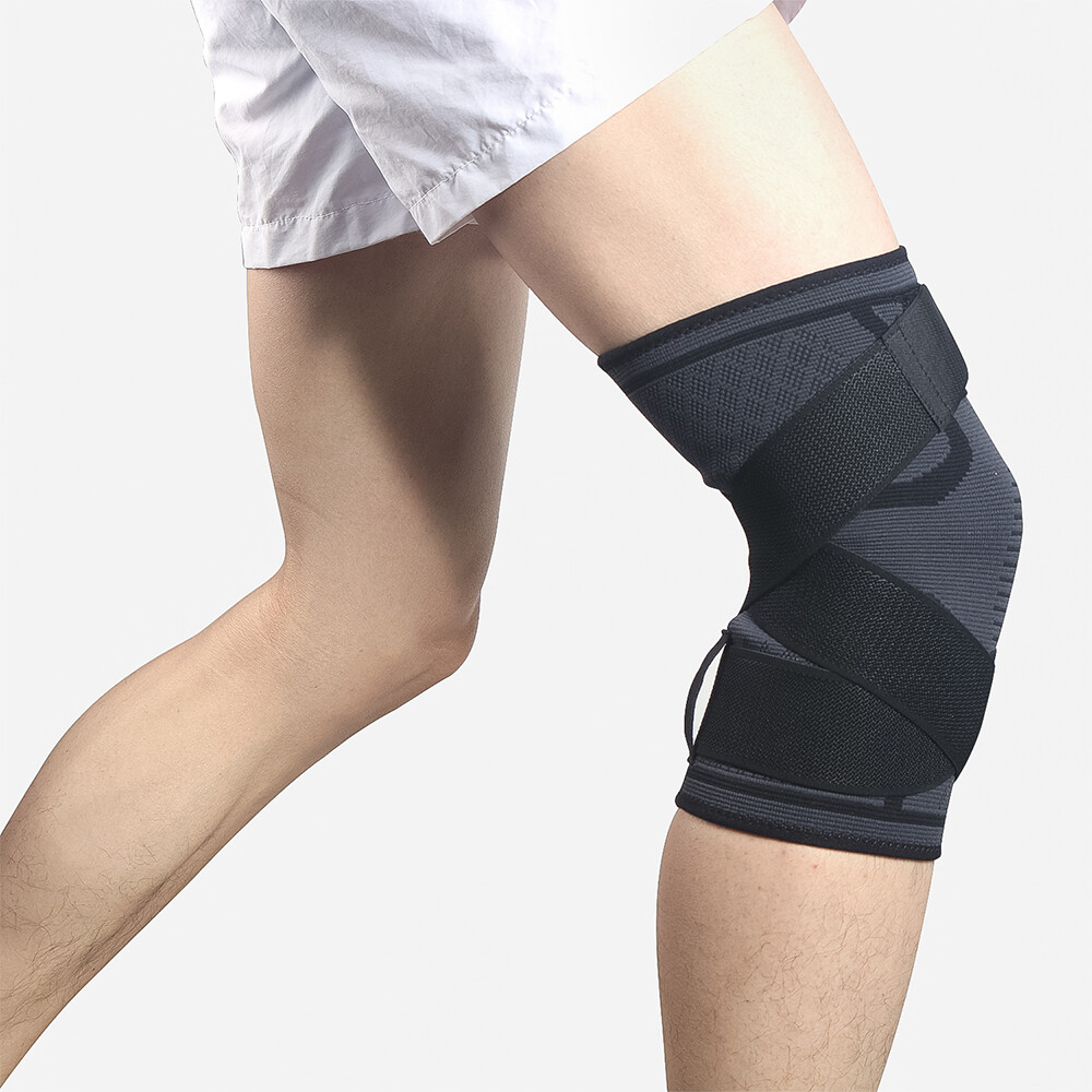 2Pcs Knee Sleeve Compression Brace Support For Sport Joint Pain Arthritis Relief
