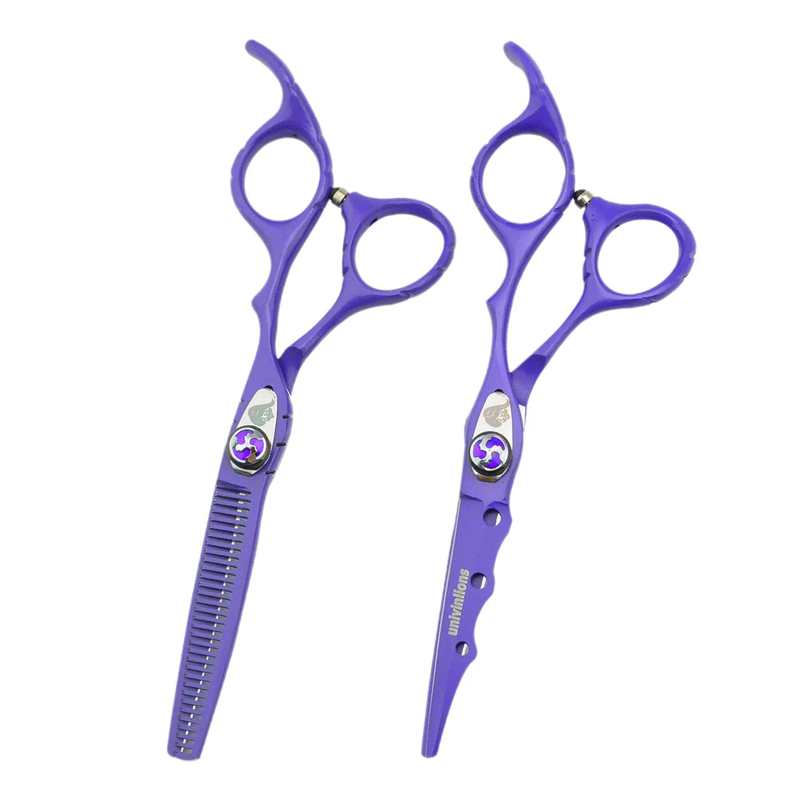 6″ 6cr13 Alloy Hairdressing Scissors Black Red Green Purple White Hair Cutting S