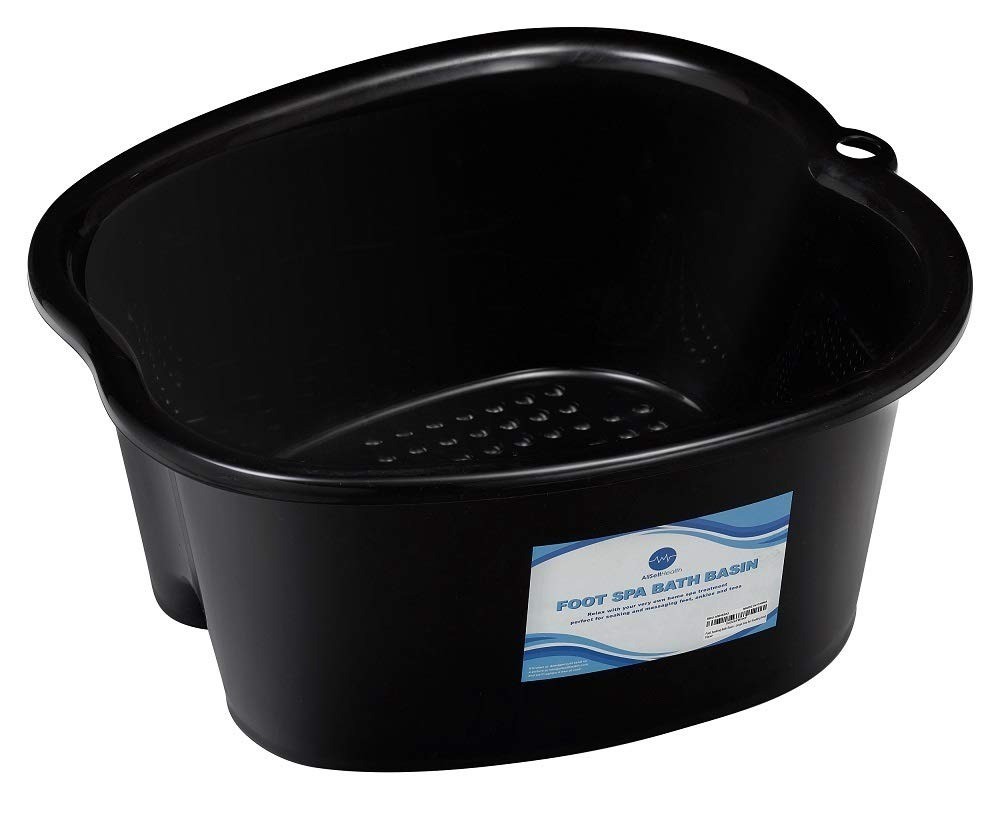 AllSett Health Foot Soaking Bath Basin – Large Spa Treatment for Feet