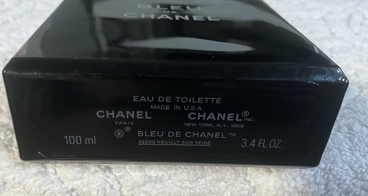 BLEU de CHANEL . 3.4oz / 100ml EDT Spray New/No Box