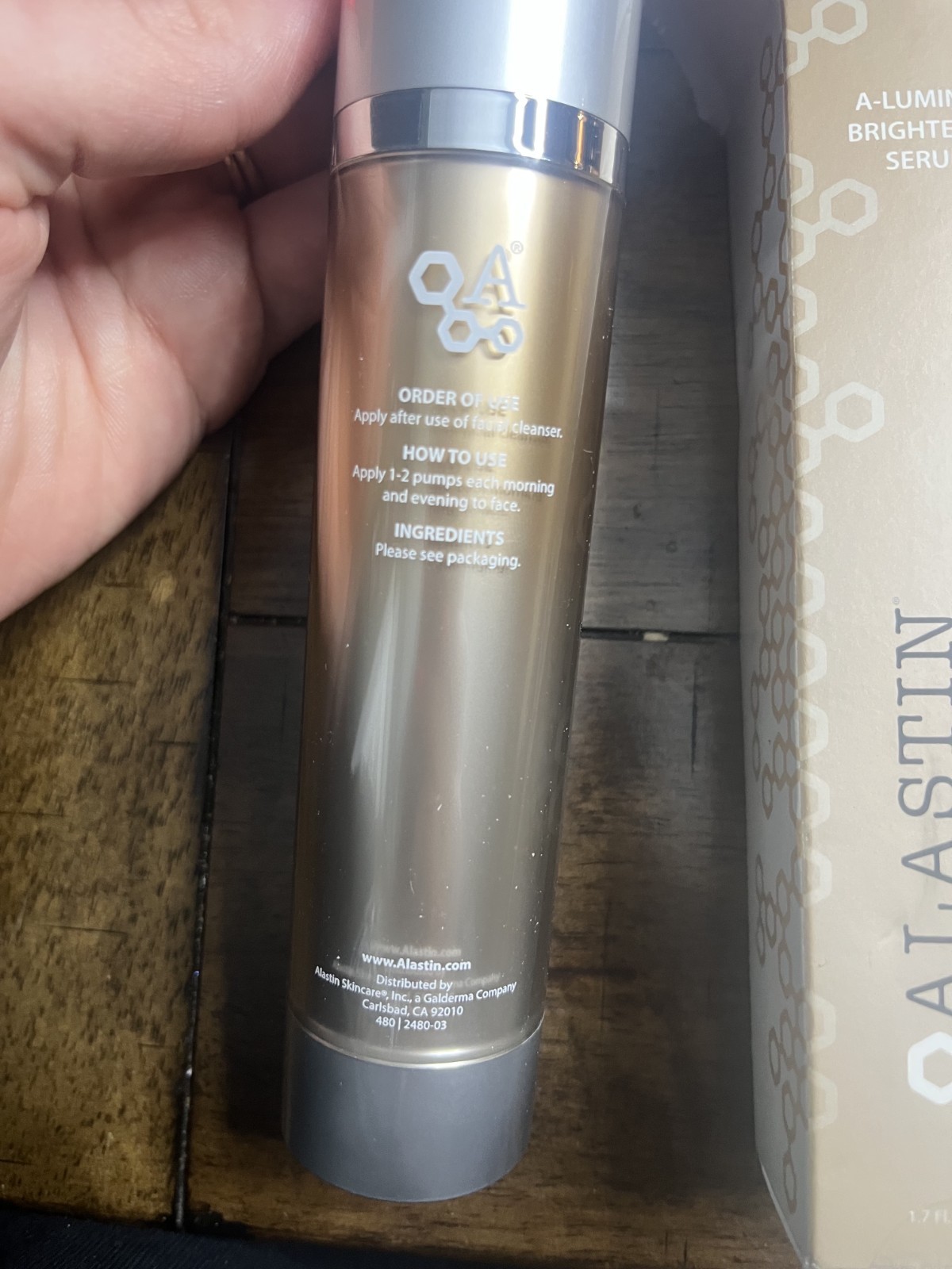 ALASTIN Skincare A-Luminate Brightening Serum 1.7 fl oz 50 mL Face