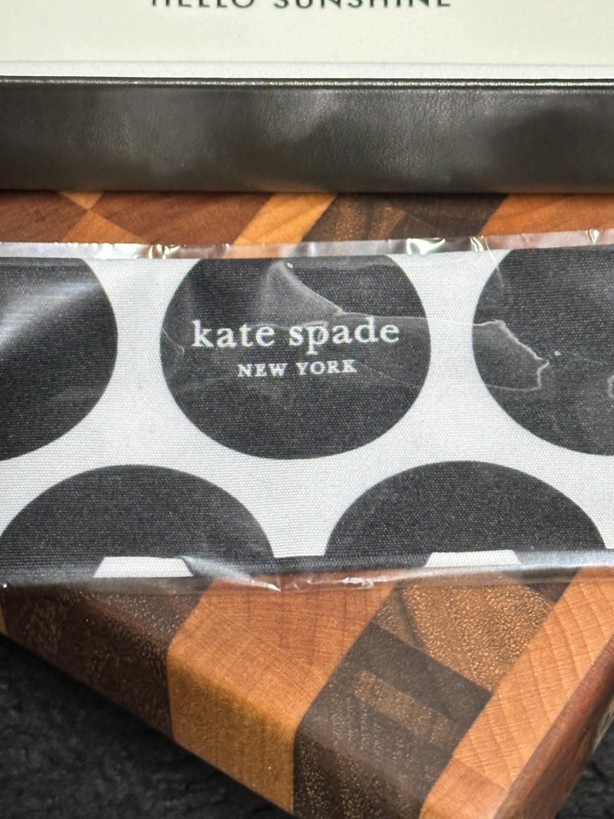 NEW Kate Spade Sunglasses / Eyeglasses Case – Green & Black – Case & Cloth NEW