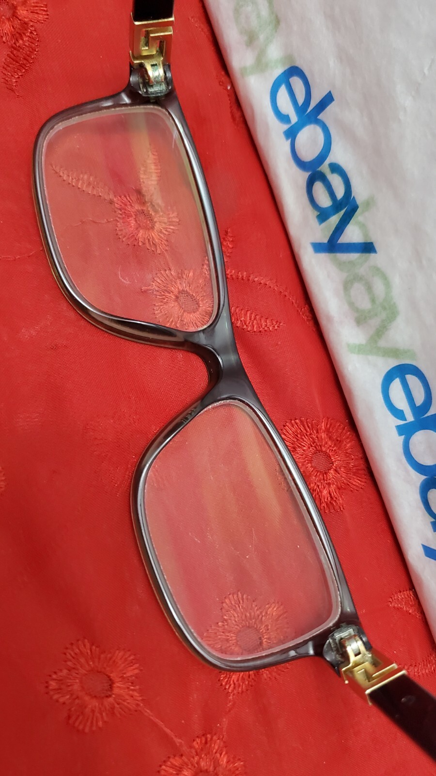 VERSACE 3211 5144 Clear/Green Black 55¤17 145 Eyeglasses “Frame Only” Rx Unknown