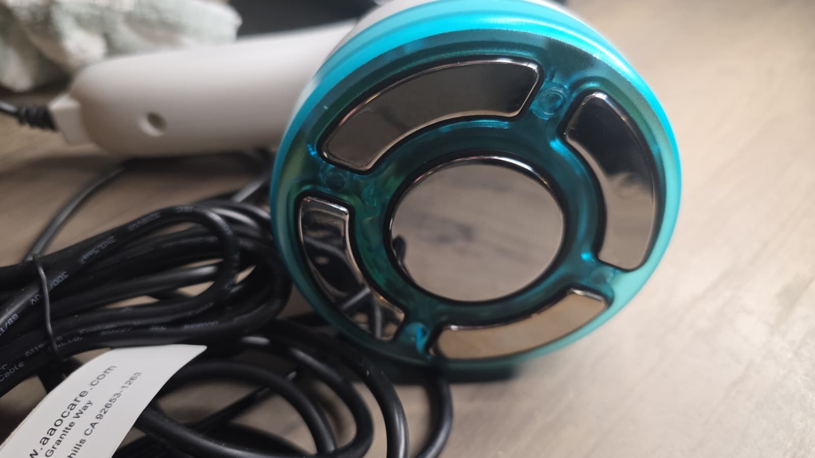 Radio Frequency Induced Heat-Palm NRG Cellulite Body Device (USED)