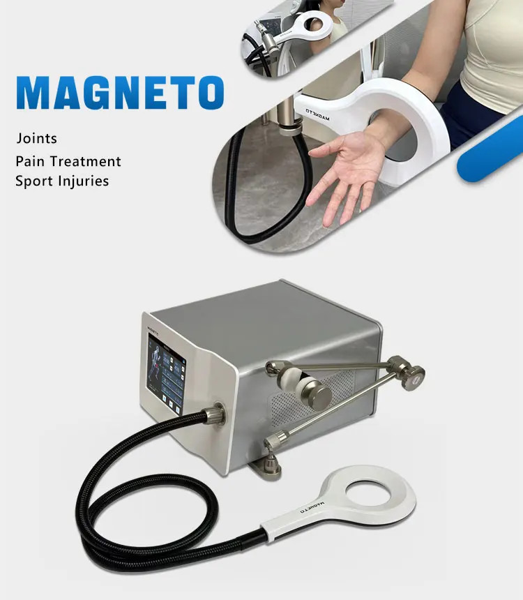 Spa Physio Pain Magnetic Transduction Therapy Magneto EMTT PEMF Massage Machine
