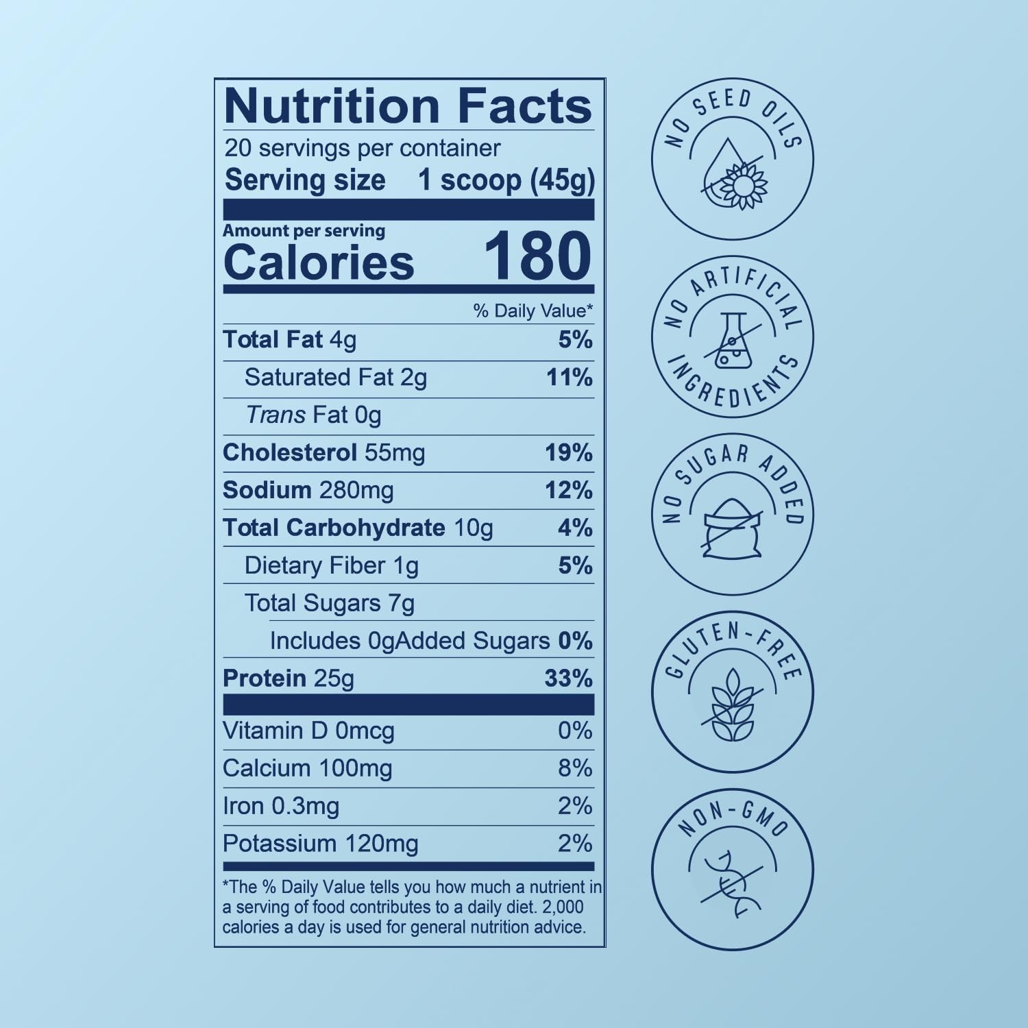 FlavCity All in One Protein Shake Powder, Berries and Cream – On the Go Meal