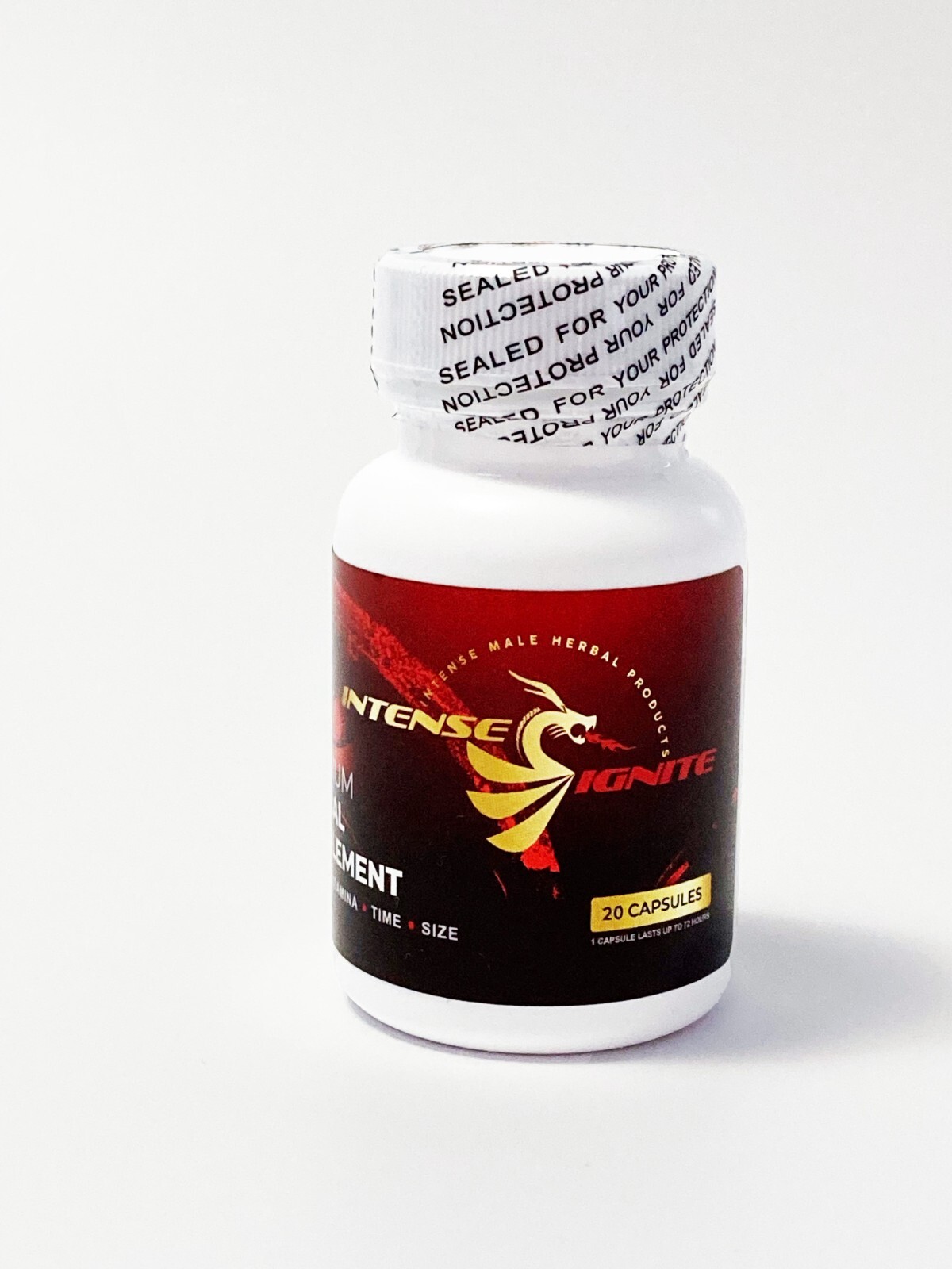 Intense Ignite Fast Acting Male Enhancement Support Natural Formula – 20 Pills