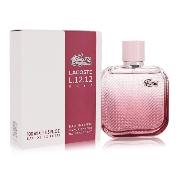Lacoste L.12.12 Rose EDT Women 100ml 3.3oz Sealed New: Green Mandarin / Mint / R