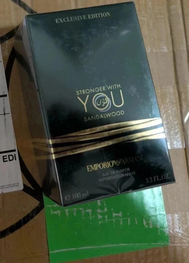 New Armani Stronger With You Sandalwood EDP 100ml Long Lasting Spray Free Ship