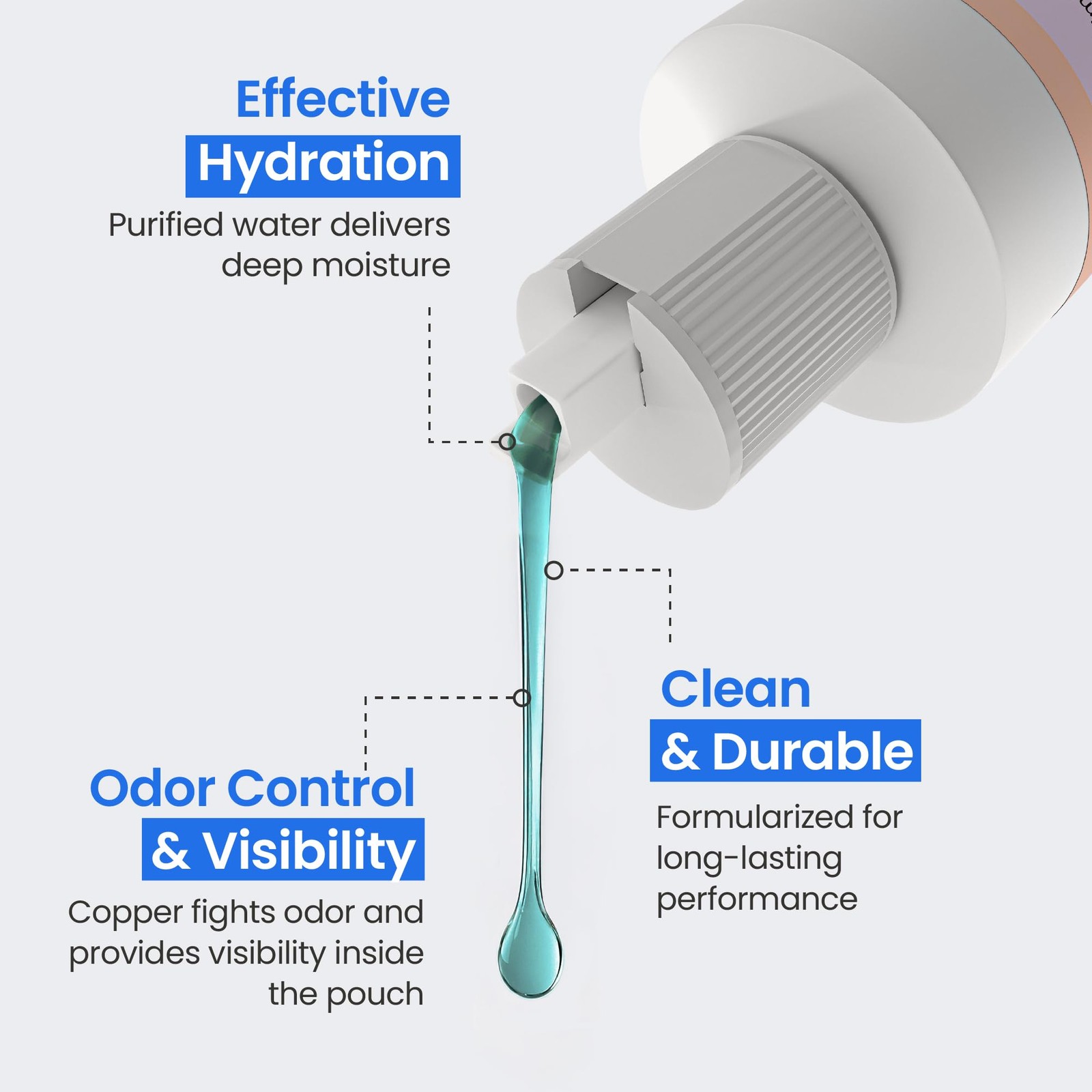 Safe n’ Simple Ostomy Deodorant Classic Blue – Odor 8 Fl Oz (Pack of 1),