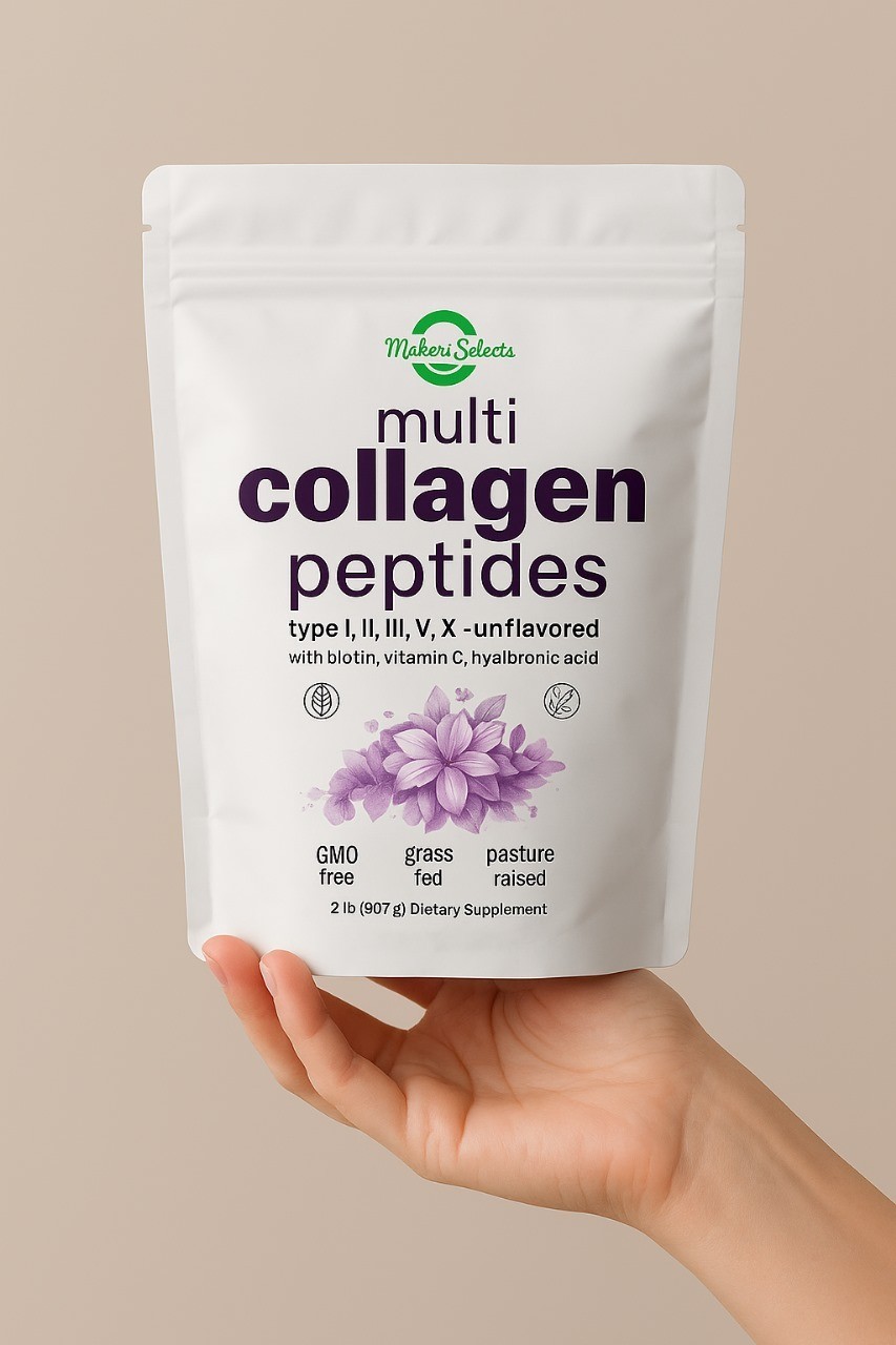 (Pack Of 3) Multi Collagen Peptides Powder 2 lb *** Free Shipping***