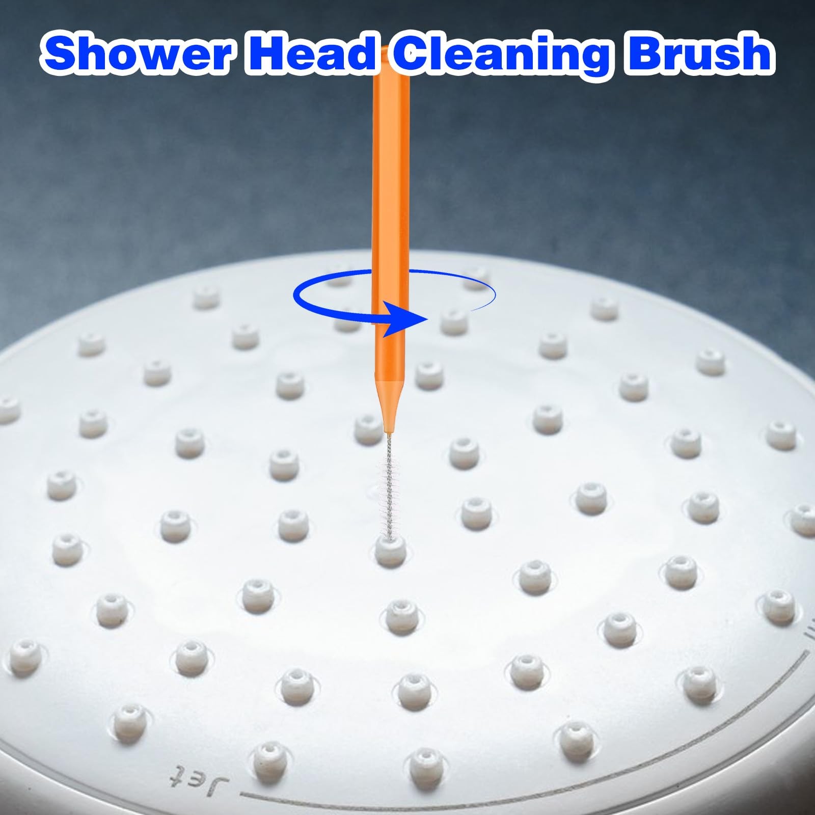 30 PCS Shower Head Cleaner Picks, Multiple Size Hole Cleaning Brush for Showe…