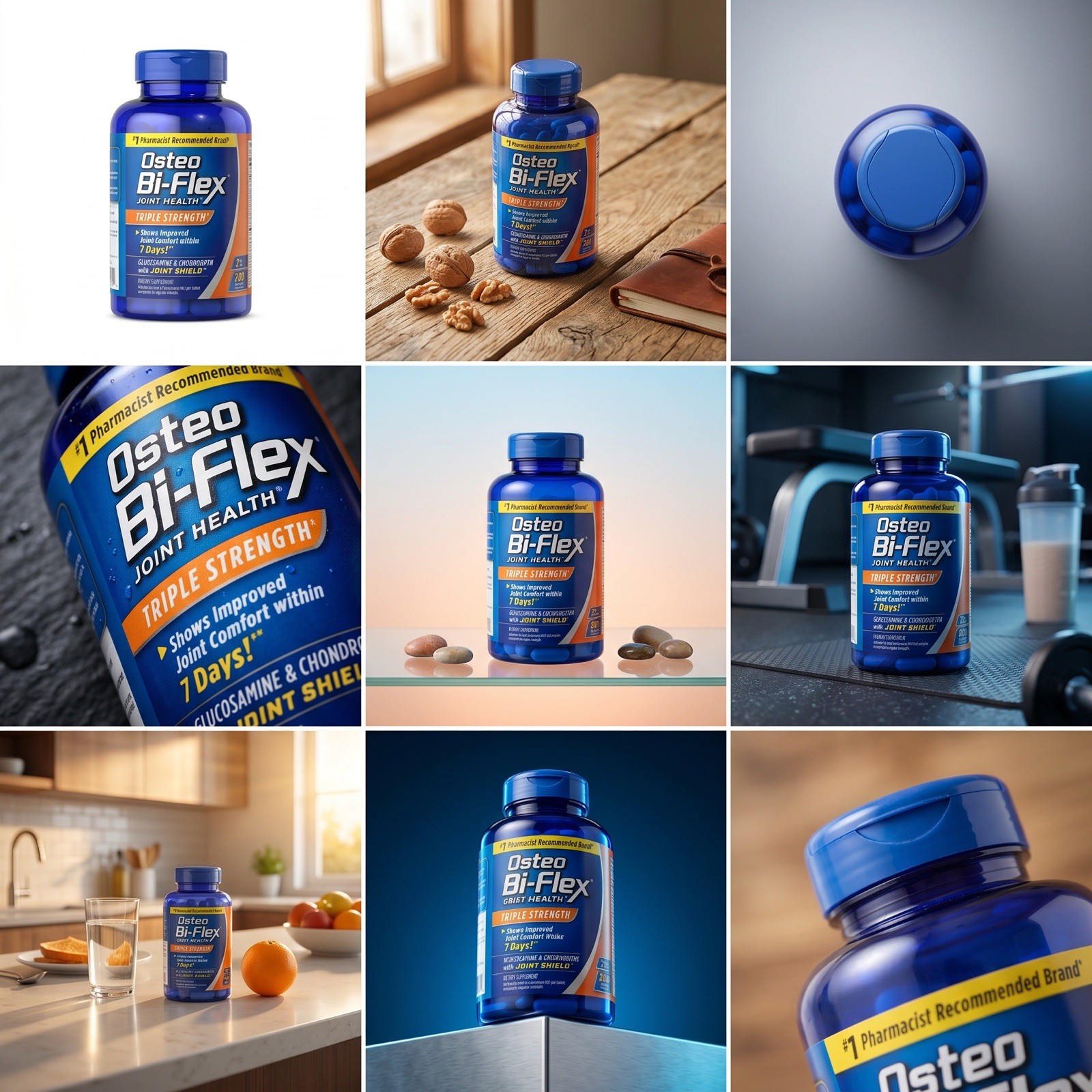 Osteo Bi-Flex Triple Strength Dietary Supplement Tablet (200 Count)
