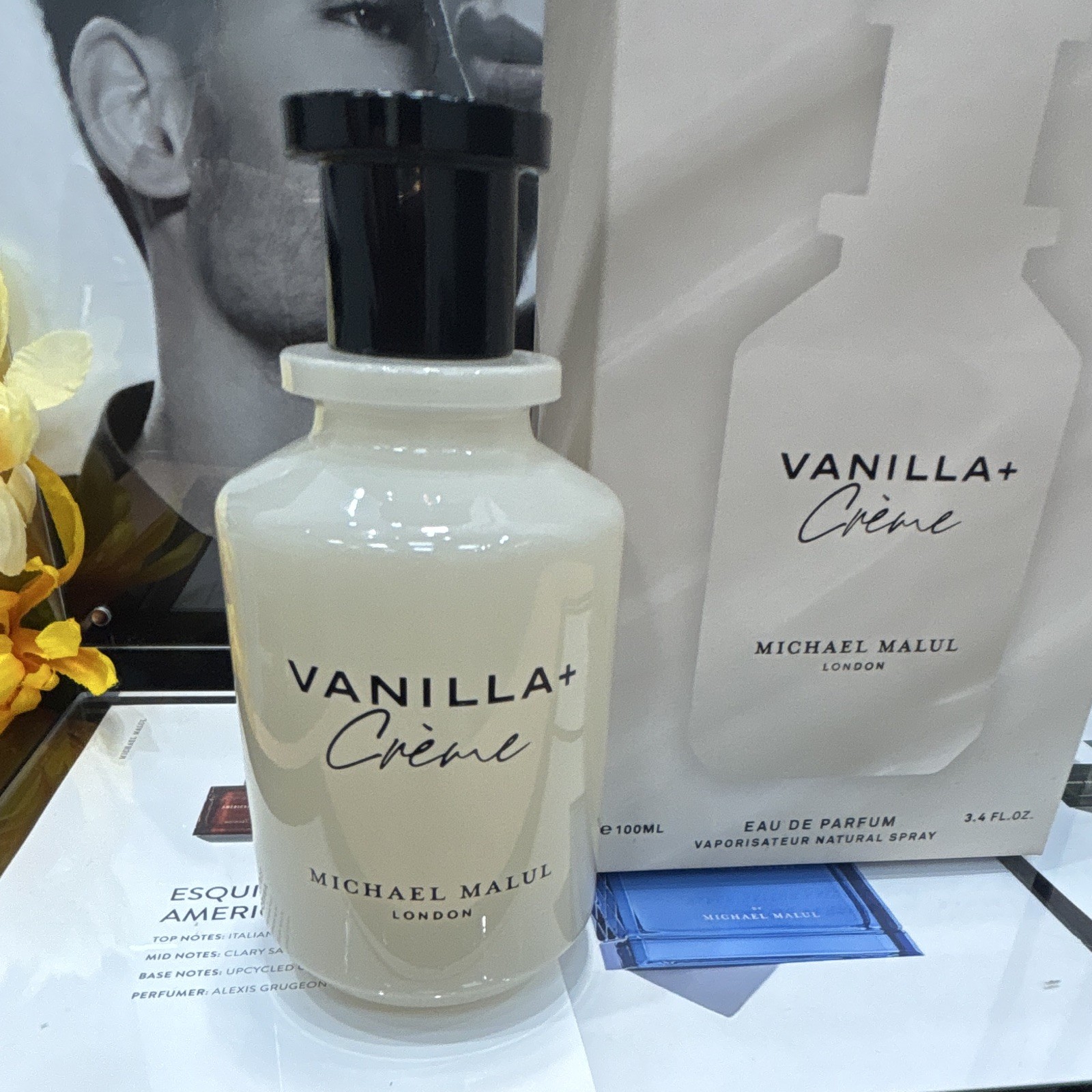 Michael Malul London Vanilla+ Crème Eau de Parfum Spray 3.4 fl oz Regular Size