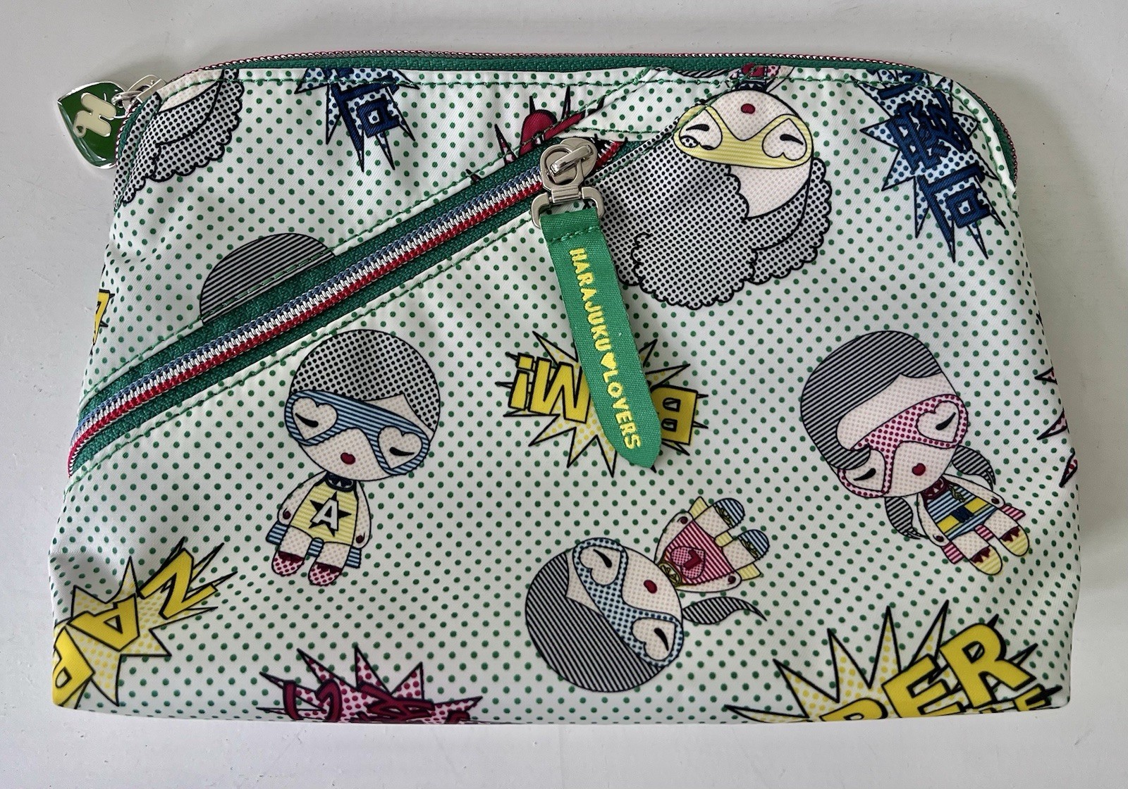 HARAJUKU LOVERS Cosmetic Travel bag GWEN STEFANI Makeup Toiletry Case NEW
