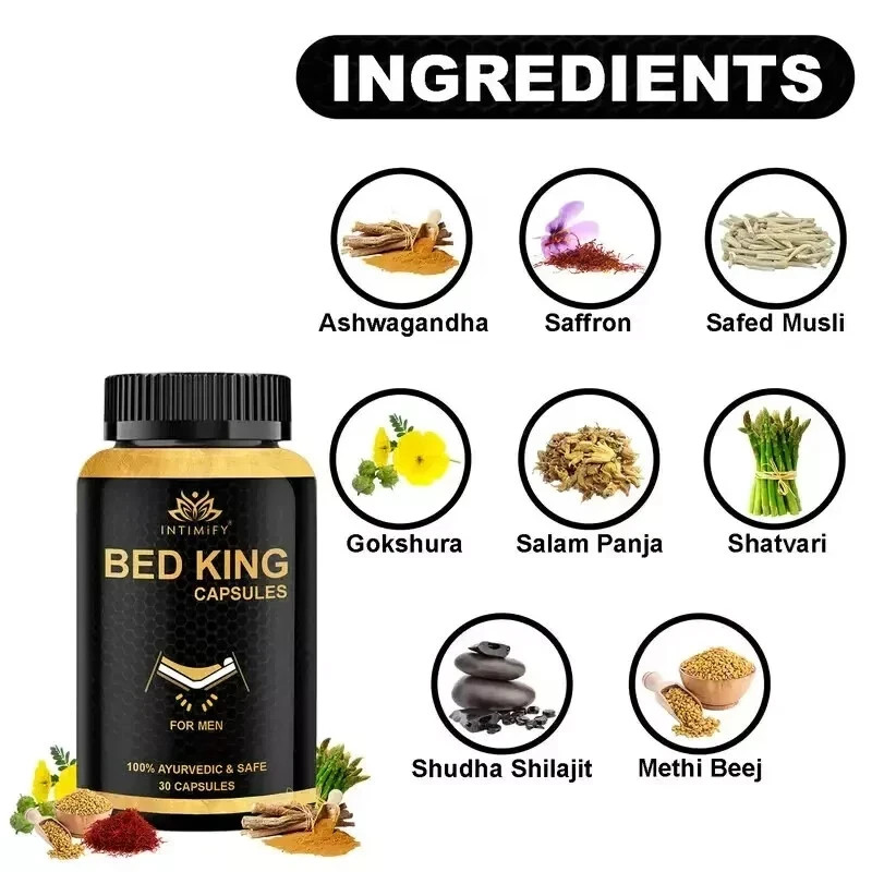 NEW . 30 Powerful Capsules . Works In 10 Minutes. 100% Money Back Guaranteed