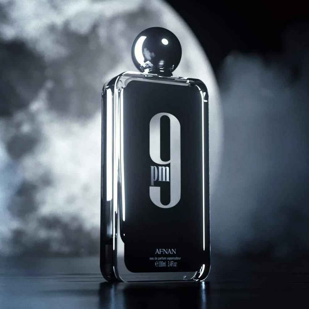 9 PM Black by Afnan Eau de Parfum for Men 3.4 oz / 100 ml | Bold & Sophisticated