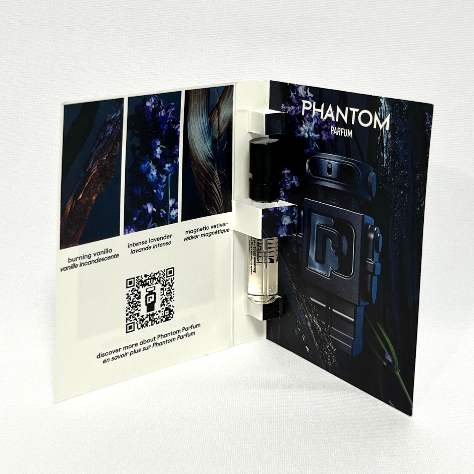 Paco Rabanne Phantom Eau de Parfum Sample Spray Vial Fragrance for Men NEW