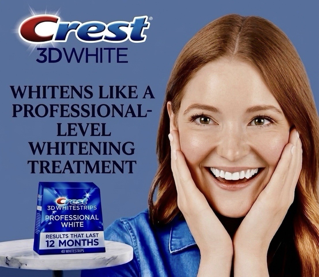 3X= Crest 3D Whitestrips Professional White 20 Levels Whiter 40 Strips Exp 04/28