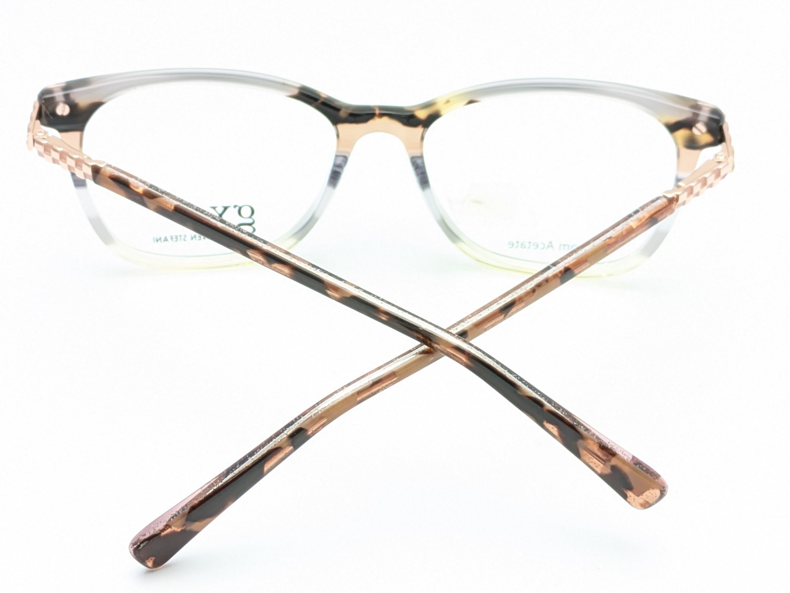 gx by Gwen Stefani GX108 GRY Grey Stripe Women’s Eyeglasses 51-16-135