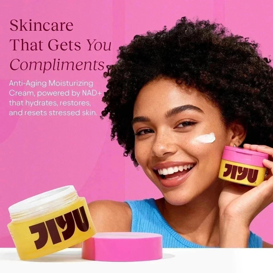 JiYu NAD+ Hydrating Face Moisturizer Korean Anti-Aging Cream Radiant Firming