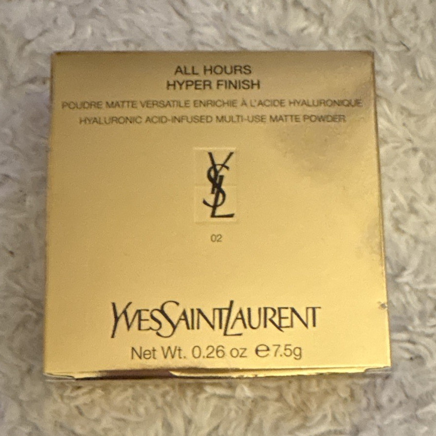 Yves Saint Laurent All Hours Hyper Finish Pressed Face Powder Shade 02 7.5g