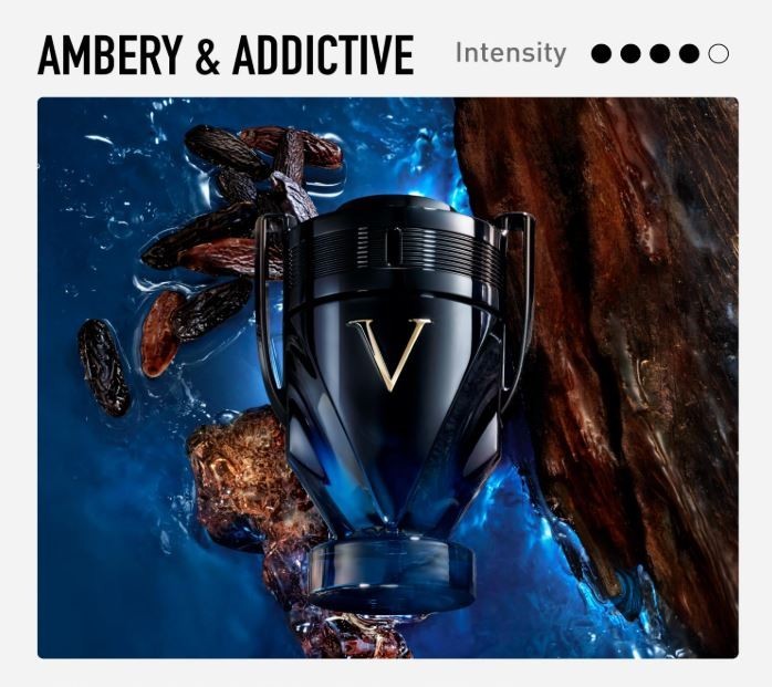 Paco Rabanne Invictus Victory Elixir Parfum Intense Spray for Men 3.4 oz / 100ml