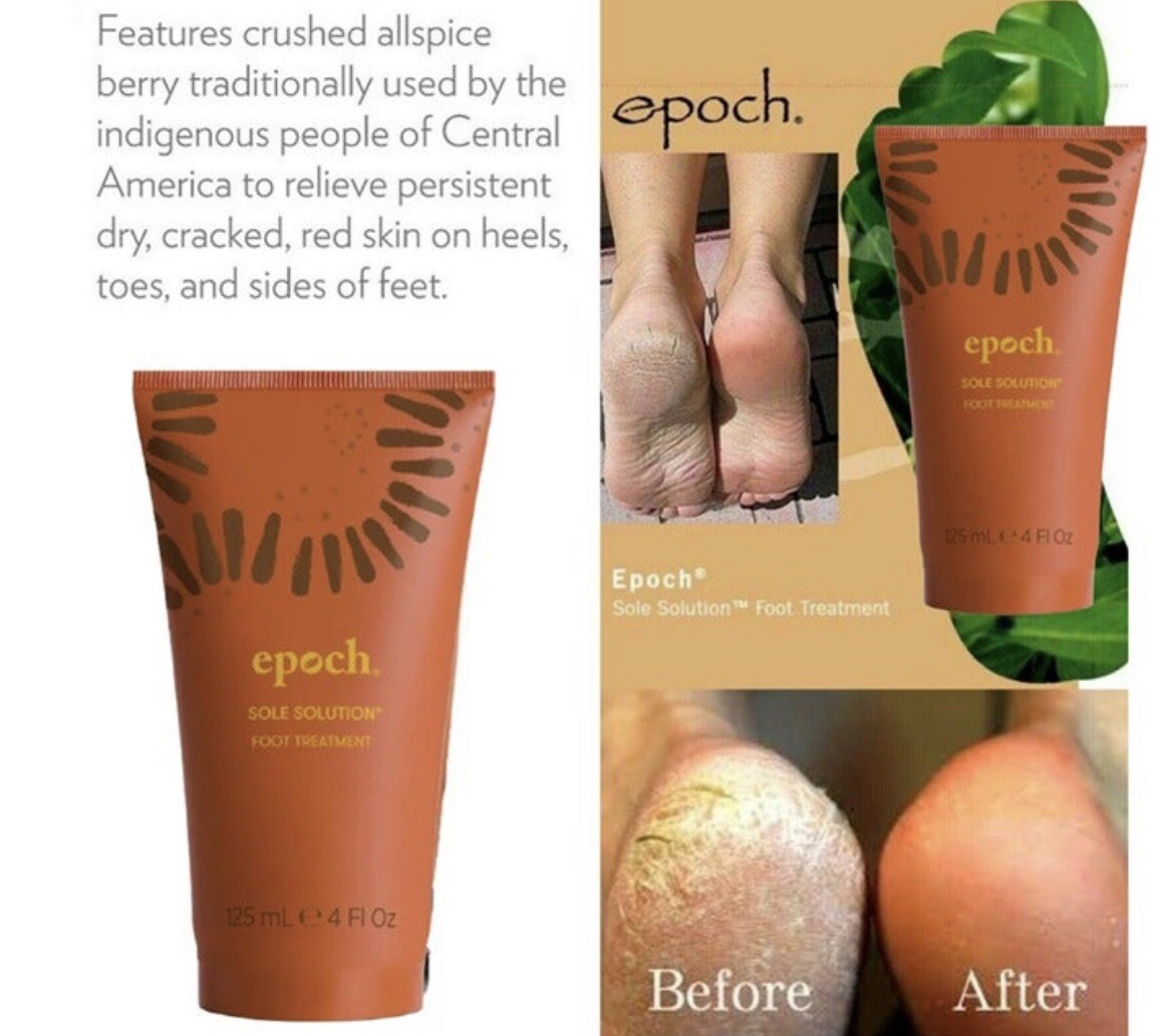 Nu Skin Nuskin Epoch Sole Solution Foot Treatment 4. floz Exp03/2025