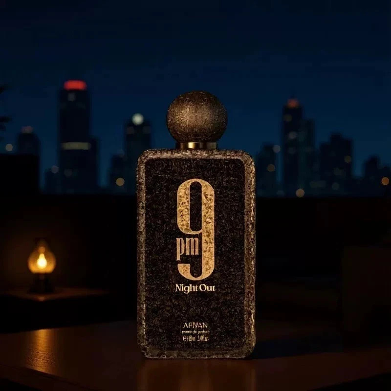 9 PM Night Out Neutral perfume100ml, fruity, spicy and amber