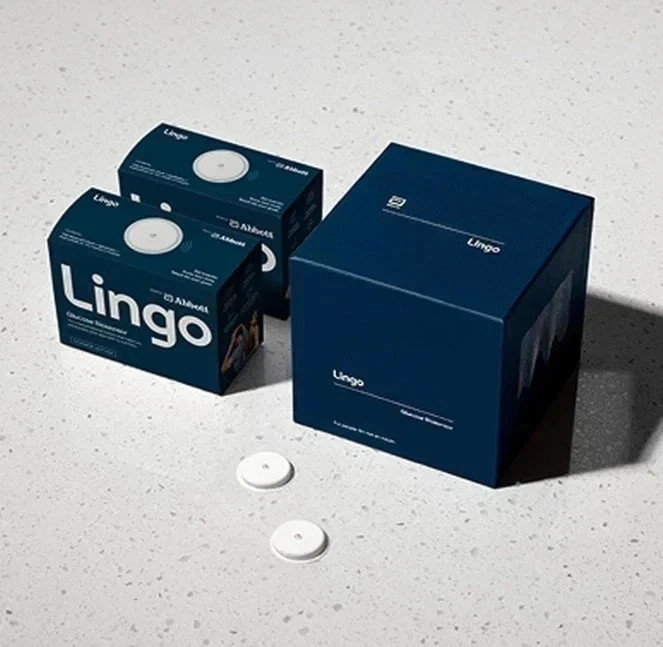 (Pack of 1) Lingo (CGM) & App 2-week plan – Sealed Box Exp 8/31/2026