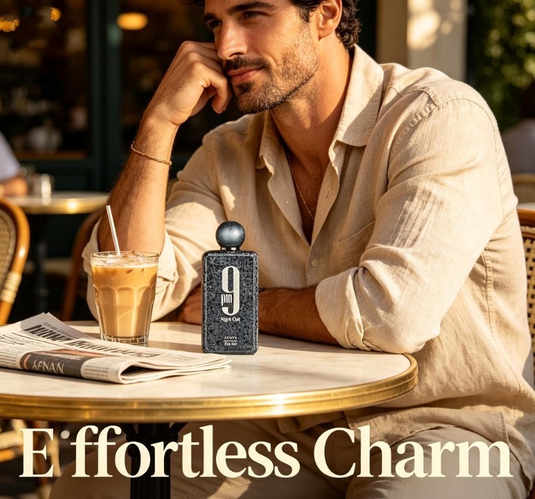 Afnan Unisex 9 PM Night Out Extrait de Parfum Spray 3.4 oz -Free Ship 🔥