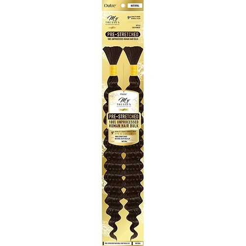 Prestretched Natural Deep Bulk 24″ – Mytresses-Gold Label