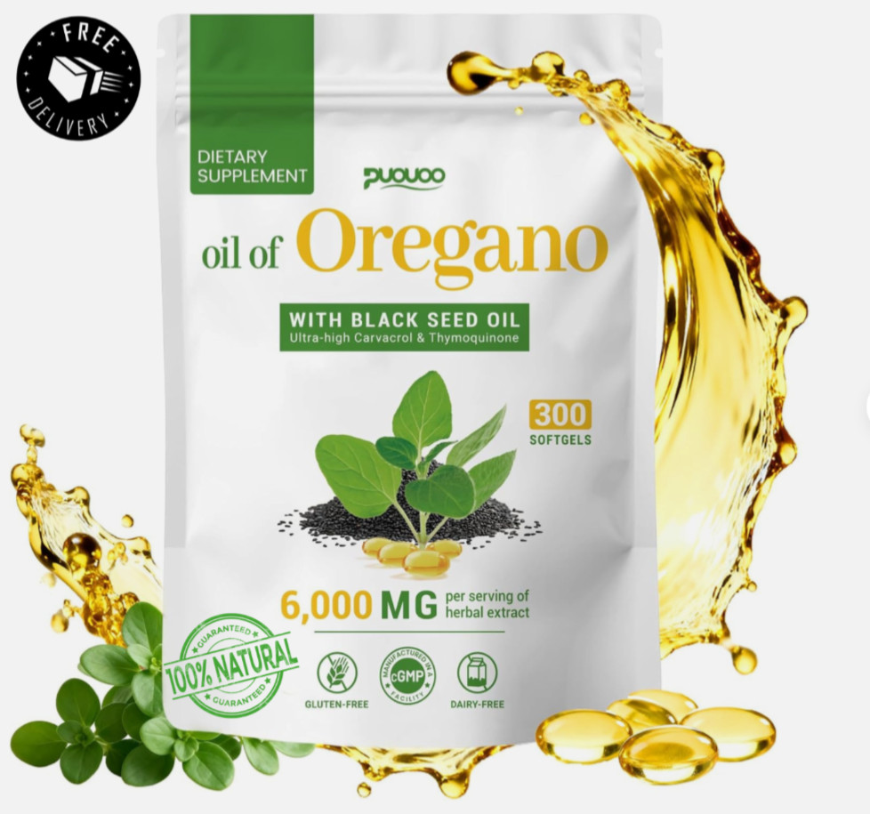 Resilia Oil Of Oregano With Black Seed Oil 6,000MG 300 Softgels (Fast Delivery)