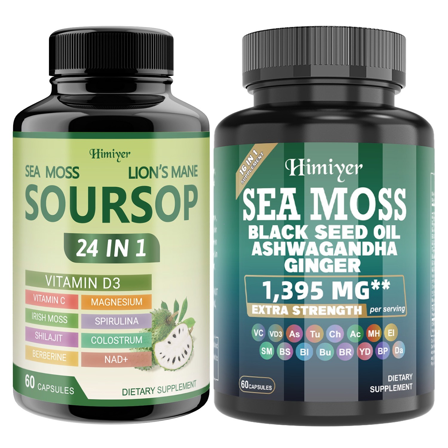 Soursop&Sea Moss Bundle – immune health, digestion, metabolic support