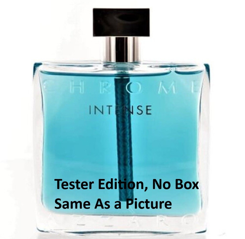 Loris Azzaro Chrome Intense For Men Cologne 3.4 Oz EDT Spray * As Picture *