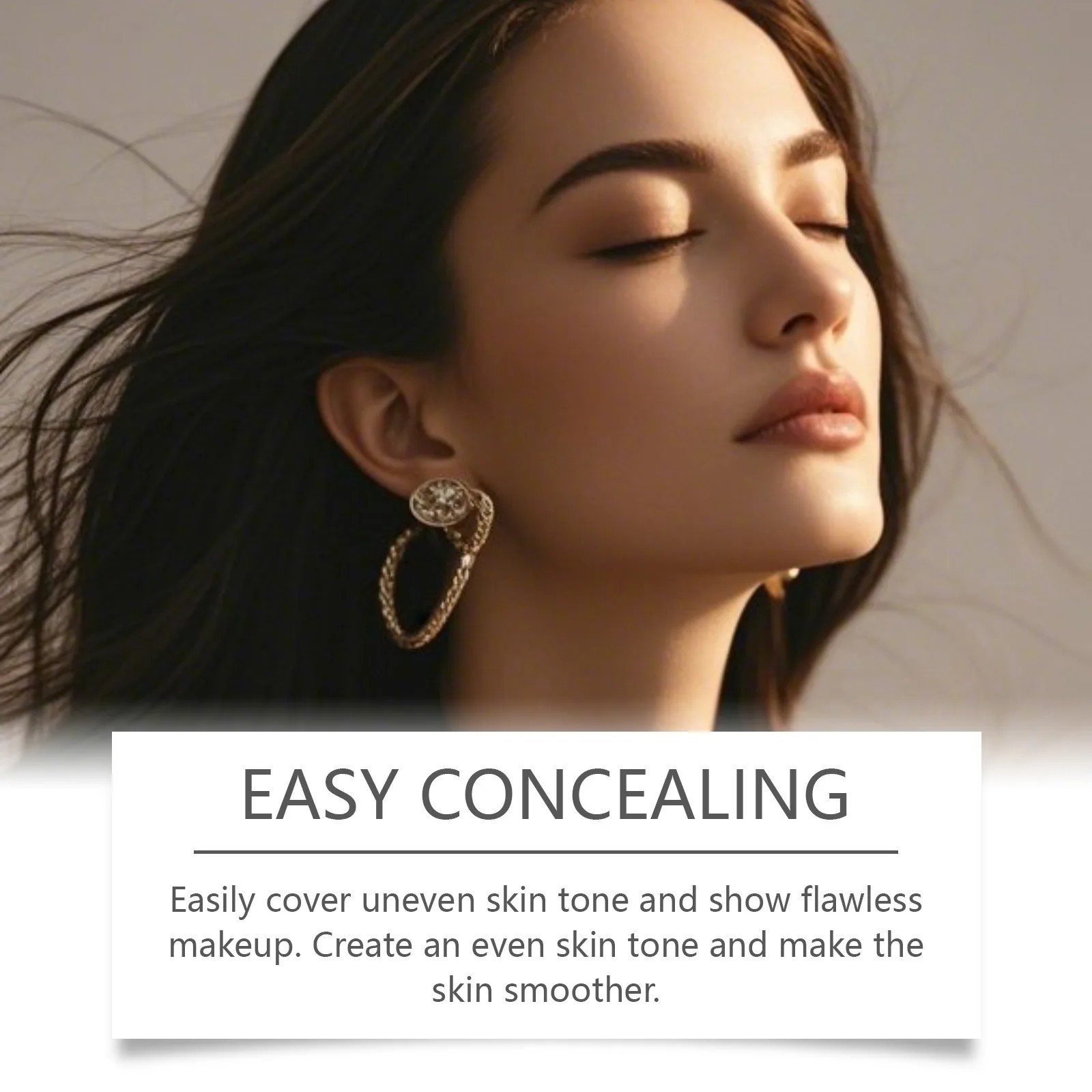 Luxe Color Changing Foundation for Women 30Ml Light to Medium Color Coverage