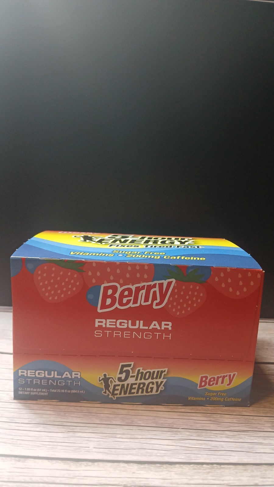 5-hour ENERGY Shot | Regular Strength | Berry Flavor 1.93 fl oz | 12 Count Pack!