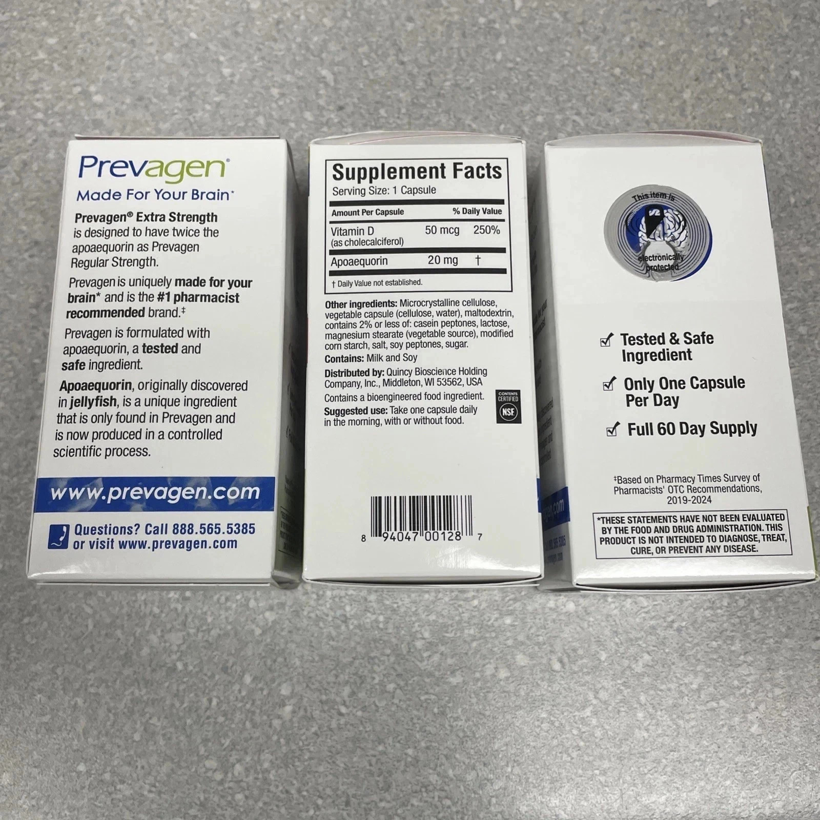 3 United Previgin Additional Potency 60 Ct Capsules-3 Boxes free shipping States