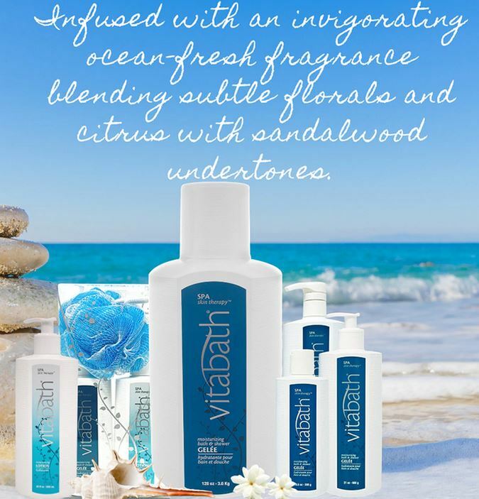 Vitabath Spa Skin Therapy™ Gallon/128oz Moisturizing Bath & Shower Gelée