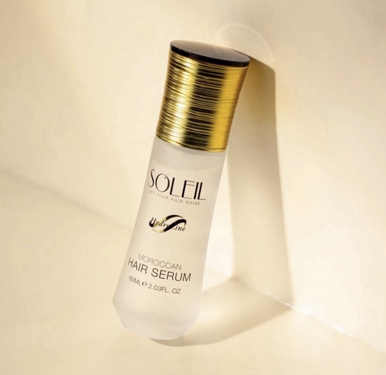 New SOLEIL HydroLine Moroccan Hair Serum 60ml 2.03oz all hair types paraben free